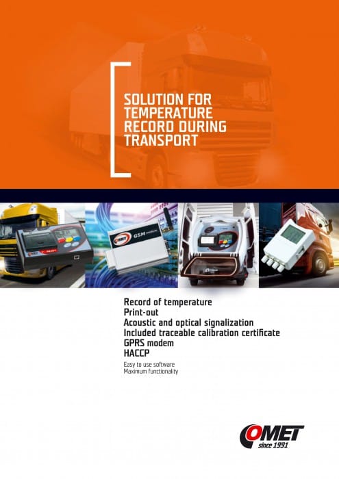 Temperature Recorder with Printer for Semi-Trailer