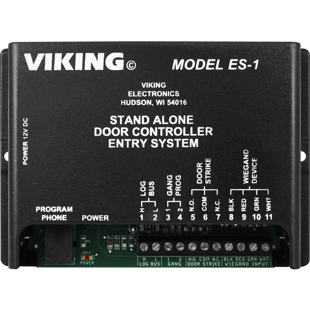 ES-1 - Access Control Door Controller with 250 Code Capacity