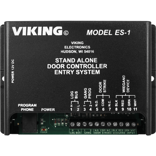 ES-1 - Access Control Door Controller with 250 Code Capacity