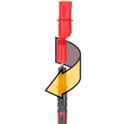 DL589, DL599 CATIV Silicone Test Leads w/ ABP3 Back Probe Test Leads