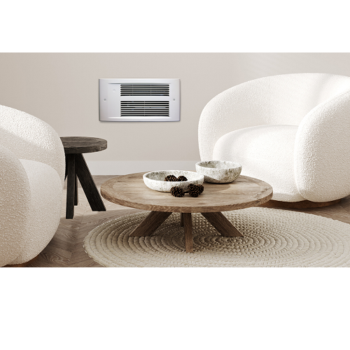 120V 1750W Fan Driven Wall Heater White Dove