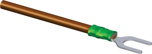 1830554 - Module Insert for Insulated Cable Lugs 0.1-0.4/4-6