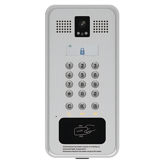 I33VF - Flush-Mount Intercom with Infrared Night Vision and HD Audio