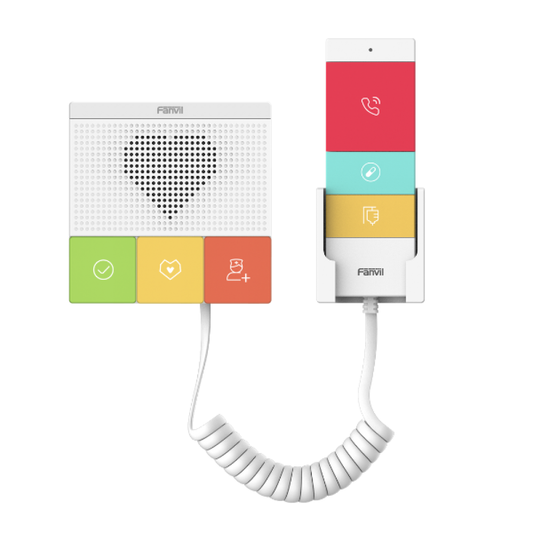 Y501W-Y - Durable IP54 Healthcare Intercom with 6 DSS Keys