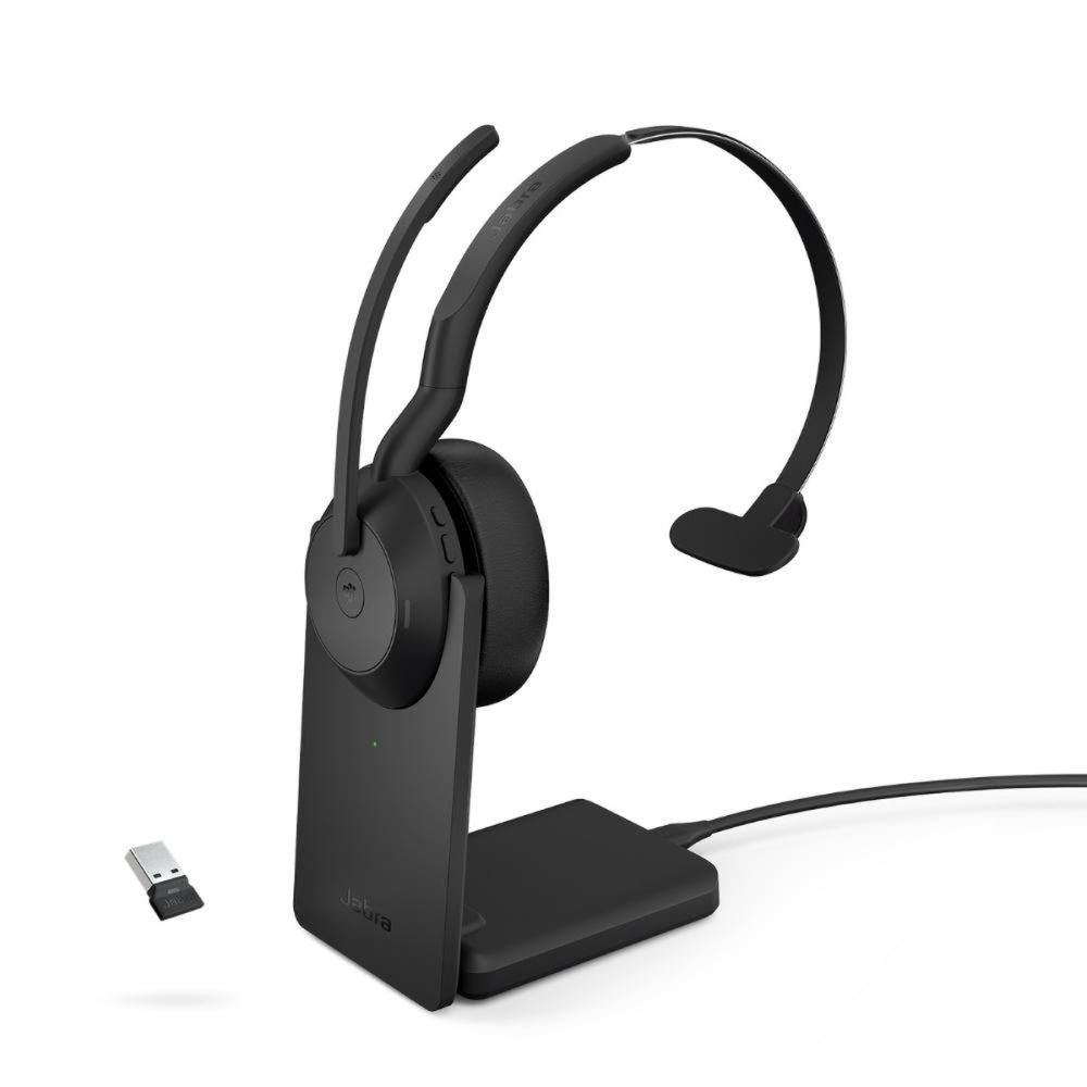 25599-899-989-01 - Jabra Evolve2 55 Wireless Headset with Noise Cancellation