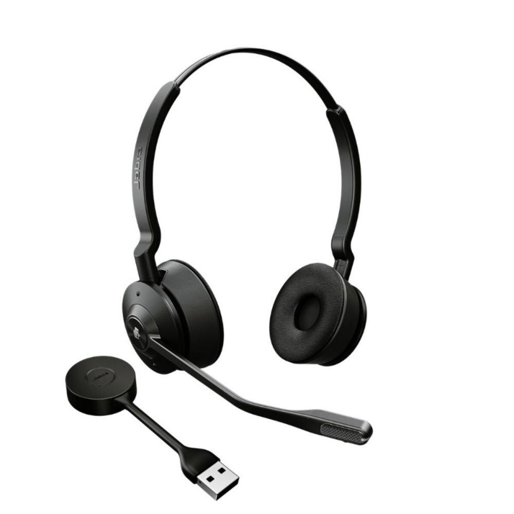 9659-455-125-1 - Wireless Microsoft Teams Headset with Noise-Canceling Mic & Stand
