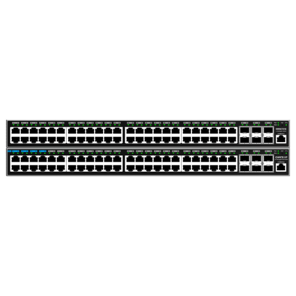 GWN7816(P) - 48-Port Layer 3 Managed Network Switch with PoE Output
