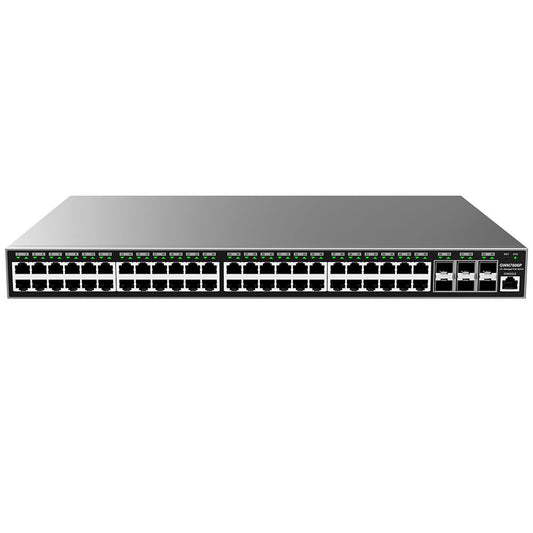 GWN7806P - Managed Network Switch with VLAN & PoE for Enterprises