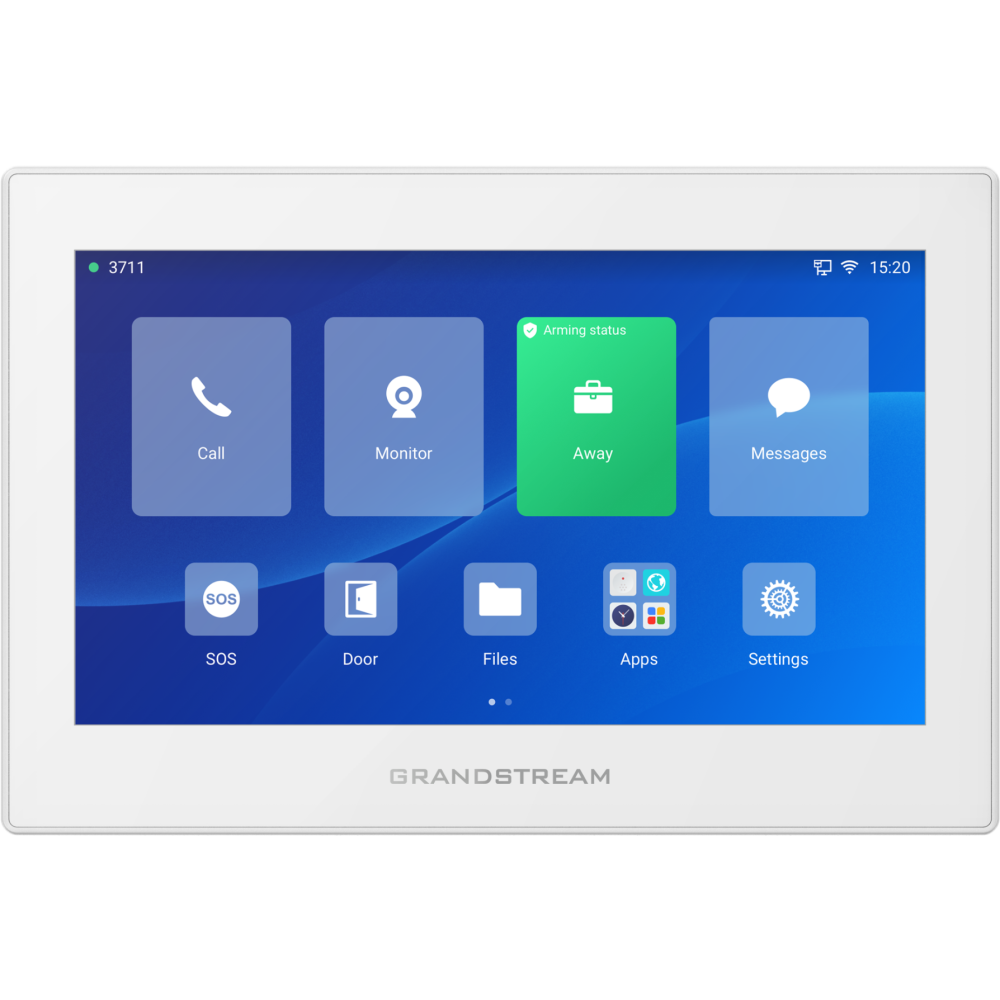 GSC3574 - 7-Inch White HD Intercom & Control Station with Wi-Fi 6