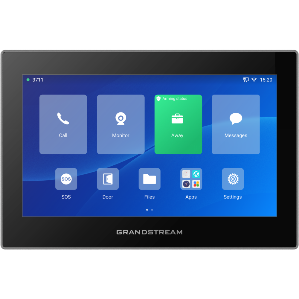 GSC3575 - 7-Inch Black Intercom with HD Audio & Wi-Fi 6 Connectivity