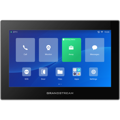 GSC3575 - 7-Inch Black Intercom with HD Audio & Wi-Fi 6 Connectivity