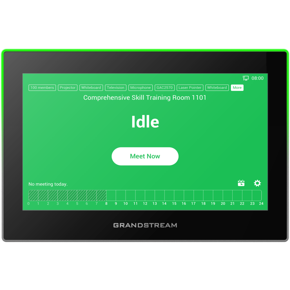 GSC3575 - 7-Inch Black Intercom with HD Audio & Wi-Fi 6 Connectivity
