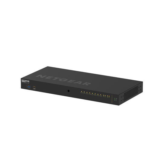 GSM4212UX-100NAS - 8-Port Netgear AV Switch with 720W PoE Budget