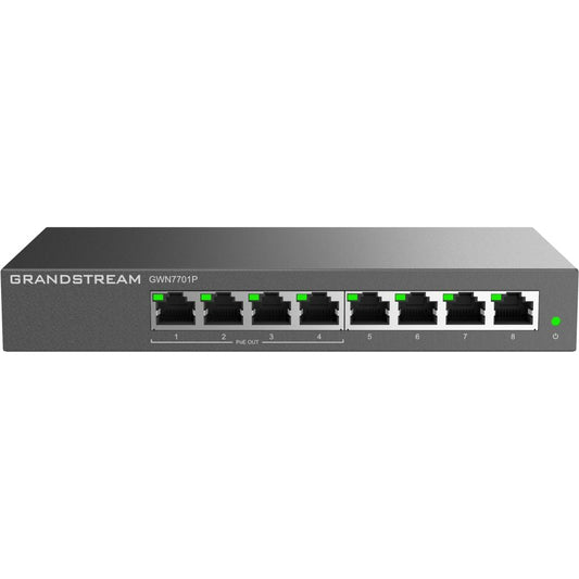 GWN7701P - Gigabit PoE Switch for Easy Networking in Offices