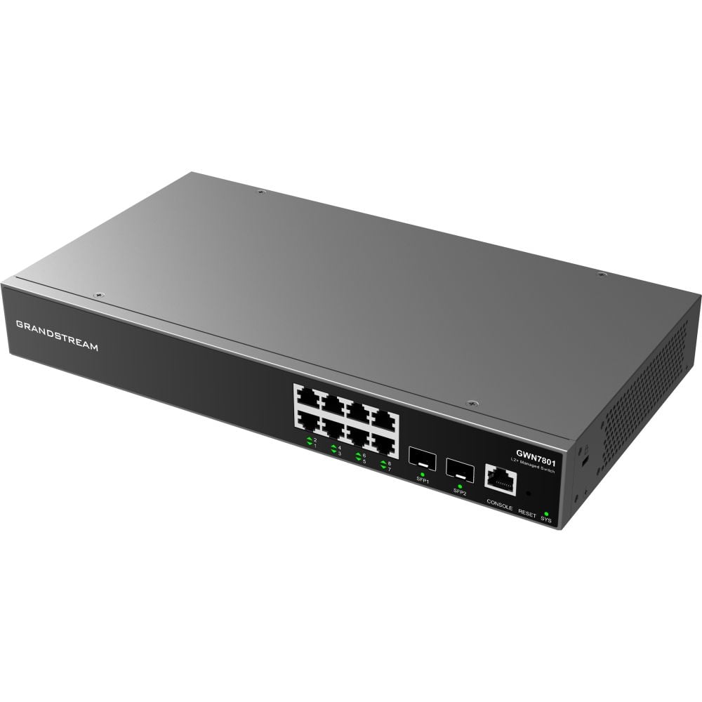 GWN7801 - High-Performance Layer 2+ Managed Network Switch for Enterprises