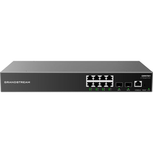 GWN7801 - High-Performance Layer 2+ Managed Network Switch for Enterprises
