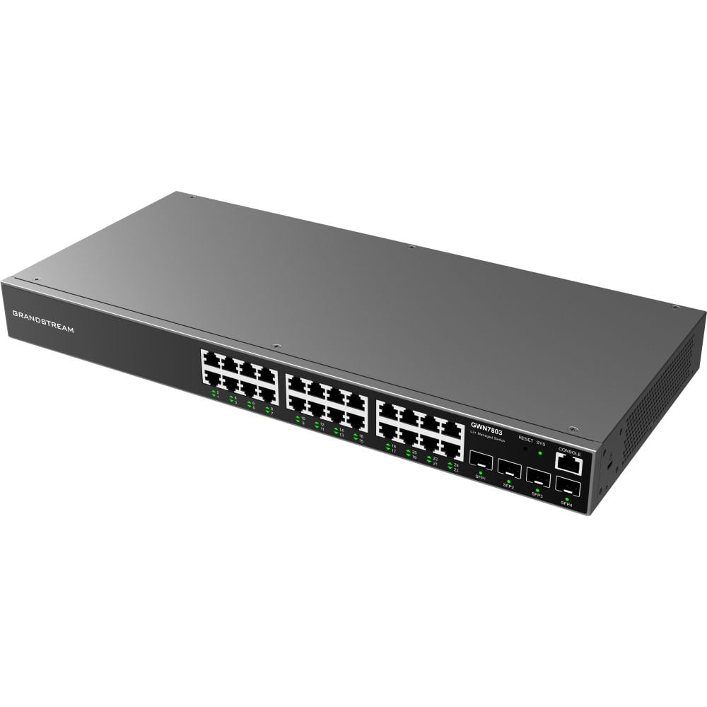 GWN7803P - Advanced Managed PoE Switch for Smart Business Networks