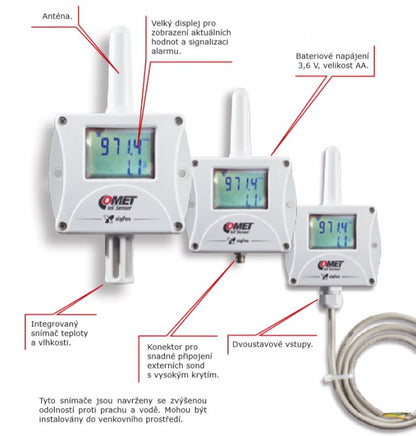Wireless Thermometer Hygrometer Barometer Sigfox IoT