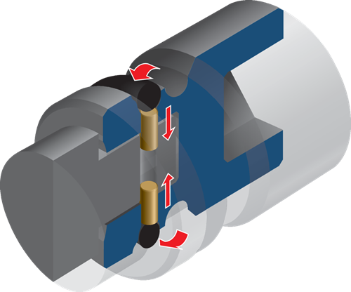 2734753 - 41mm Impact Socket, Vanadium Steel, Ideal for Sensitive Areas