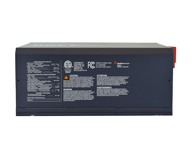 EVO-1212F-HW 1200 Watt Pure Sine Inverter/Charger (Hardwired)