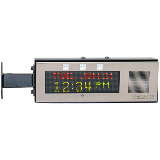 IPCDS-RWB-U-IC - Double-Sided IP Display for Hallways and Corridors