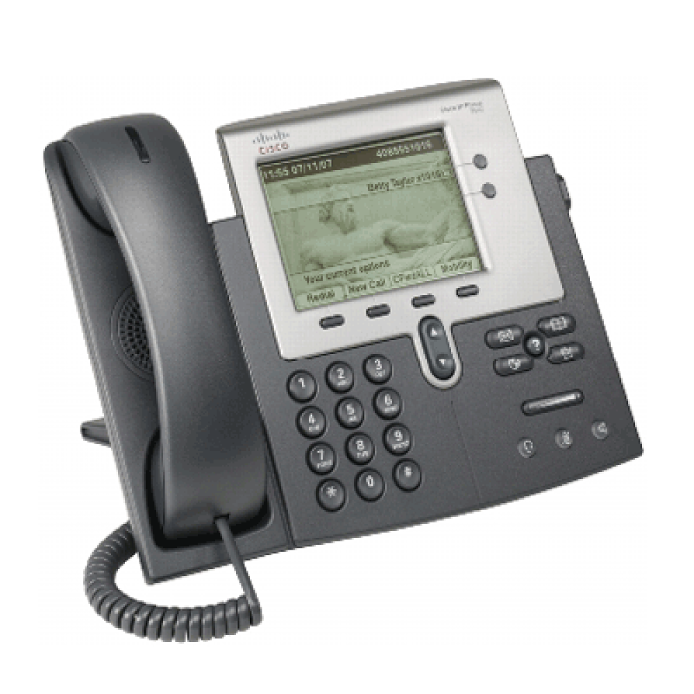 CP-7942G-VSRF - Cisco 2-Line VoIP Phone with HD Voice & LCD Display