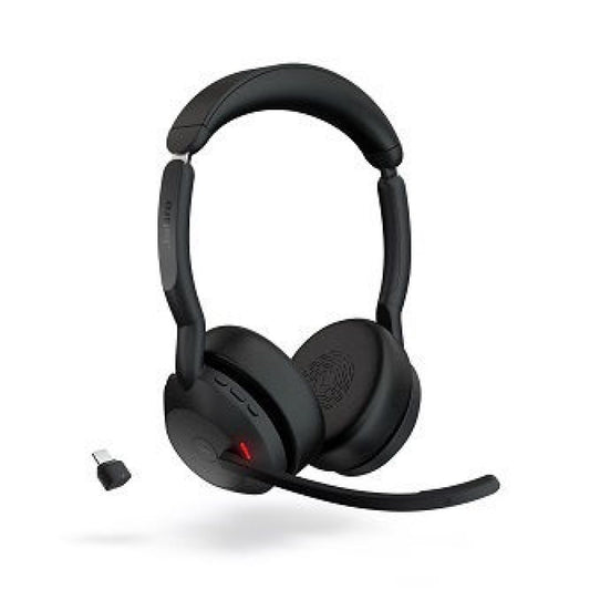 25599-989-999-01 - Jabra Evolve2 55 Wireless Headset with Noise-Cancelling Microphones