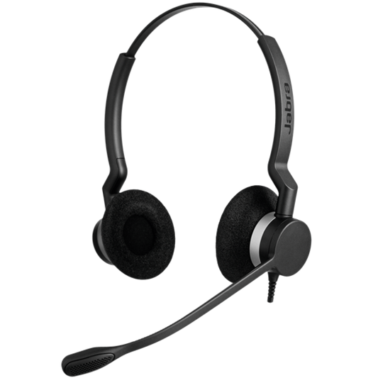 2399-823-109 - Jabra BIZ 2300 Duo Headset with Noise Cancelling Microphone