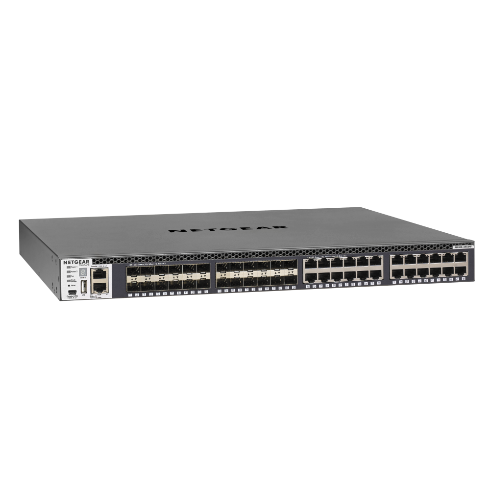XSM4348S-100NES - 24-Port 10G Managed Stackable Switch for SMB Deployments