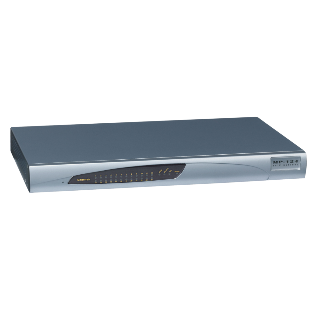 MP124/24S/AC/SIP - 24-Port Audiocodes FXS VoIP Gateway for Analog Phones