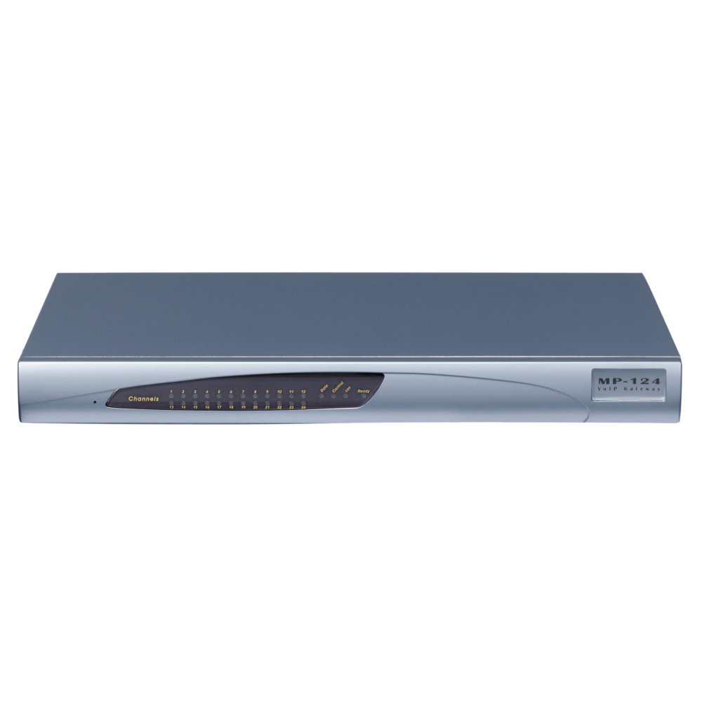 MP124/24S/AC/SIP - 24-Port Audiocodes FXS VoIP Gateway for Analog Phones