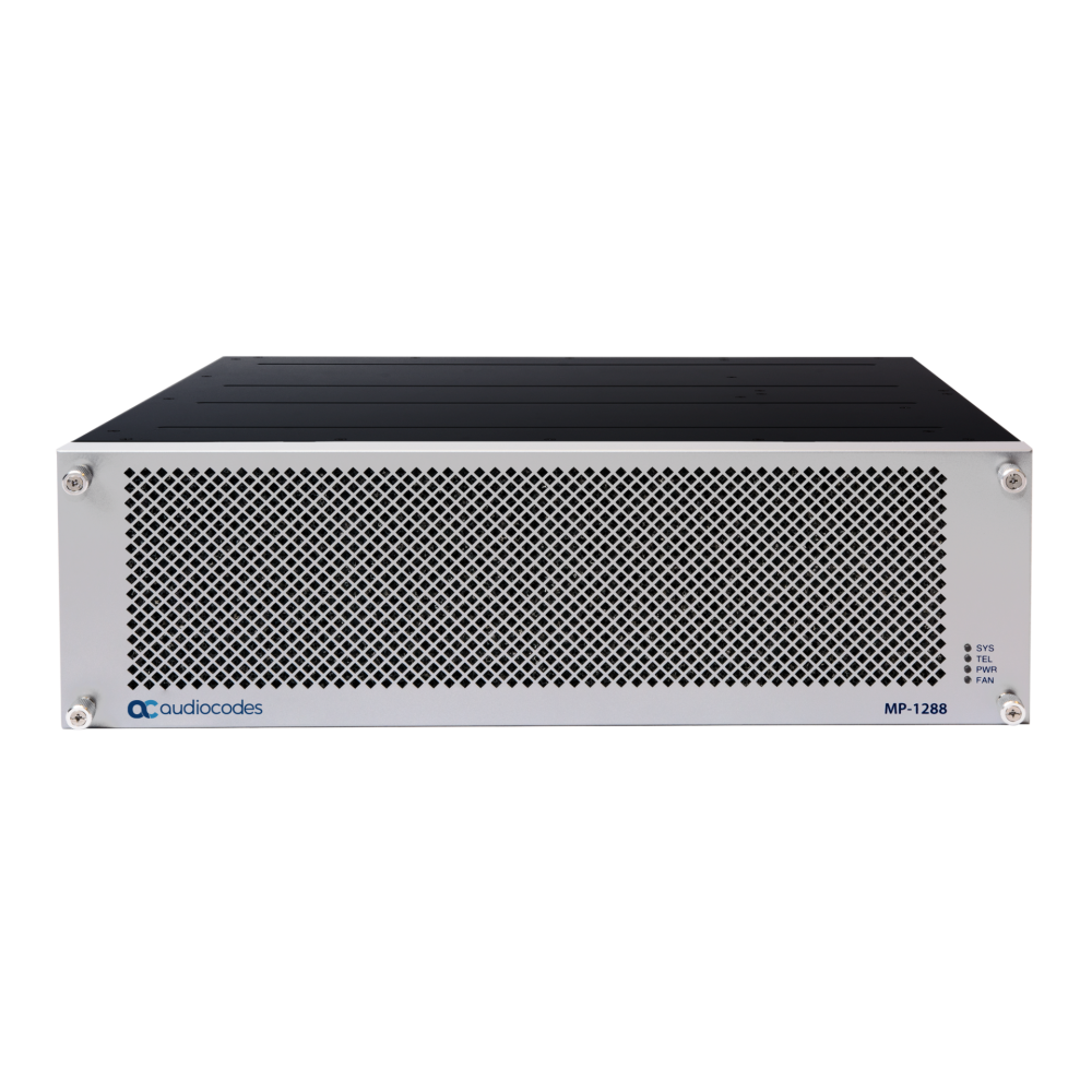 MP1288-144S-2AC - 144 Port AudioCodes Analog Gateway for All-IP Transition