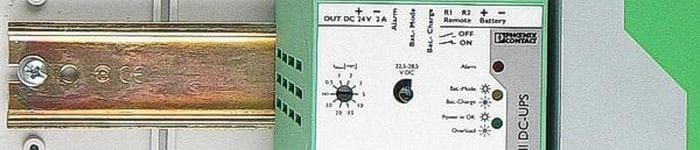 A6963 DIN Rail 35mm/226mm Length with Screws