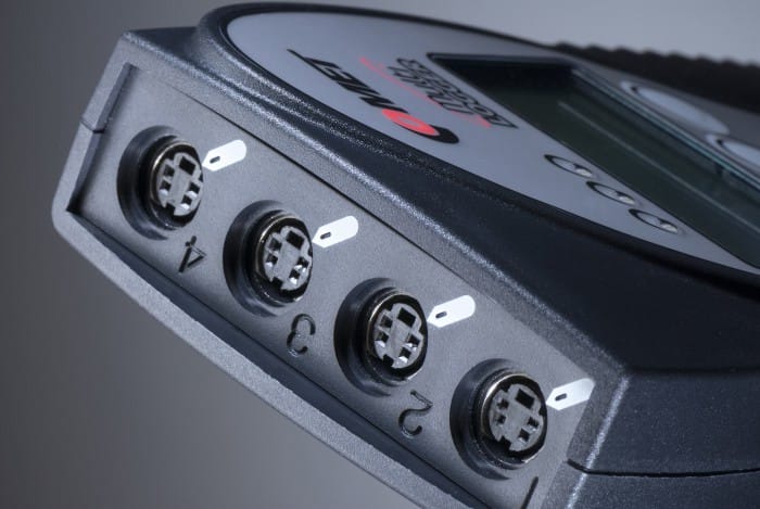 Ethernet Multilogger - thermo hygro meter with 4 MiniDIN inputs