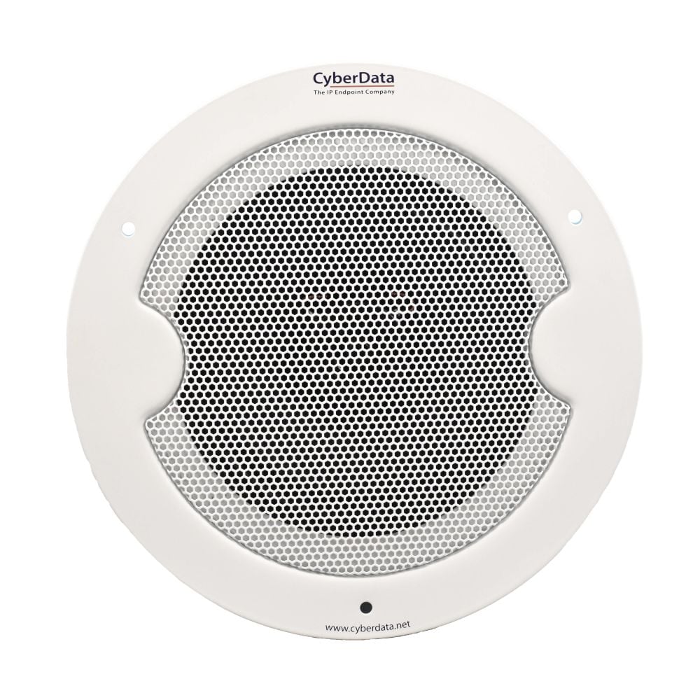 11121 - RAL 9003 White V2 Analog Speaker for IP Paging Solution