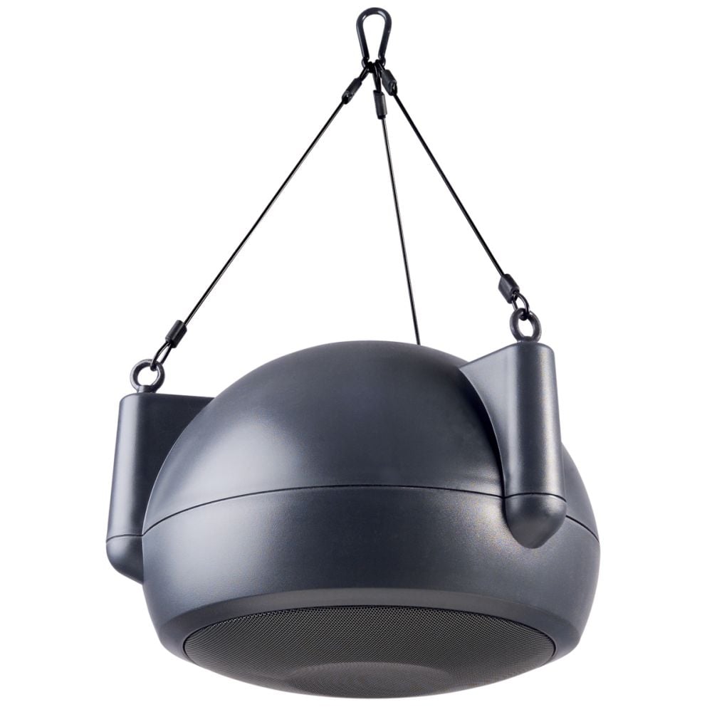 OPS1B - High Ceiling Pendant Speaker with 6.5" Driver in Dark Gray