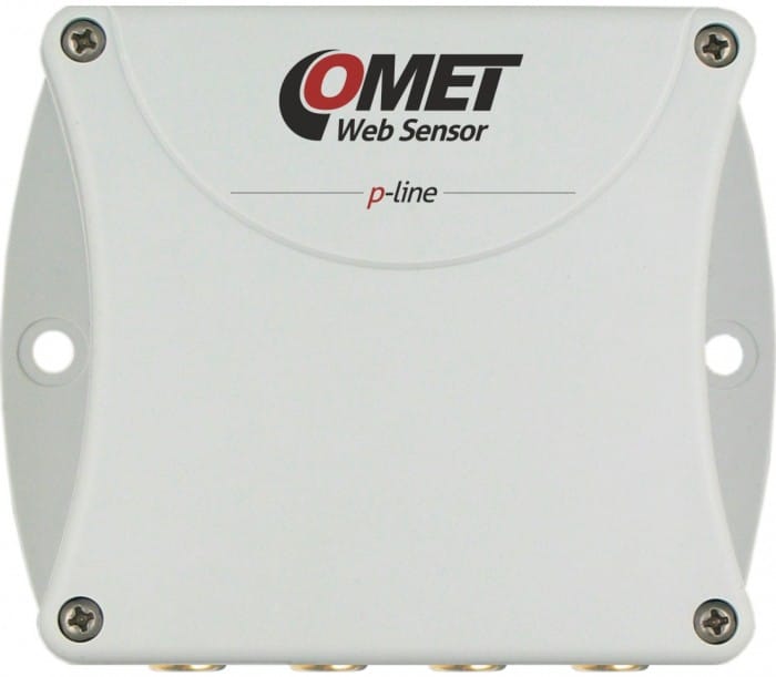 Web Sensor - four channels remote thermometer hygrometer
