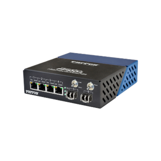 FP1004E/2L5B/EUI - 6-Port Industrial Ethernet Switch with Flexible SFP Options