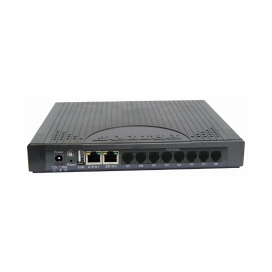 SN5541/8JS8V/EUI - 8-Port VoIP Gateway & Session Border Controller