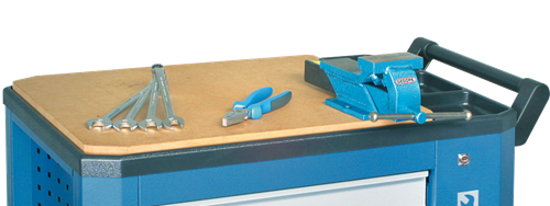 1446967 - Multiplex Beech Plywood Panel 590x410x30 mm for Tool Trolleys