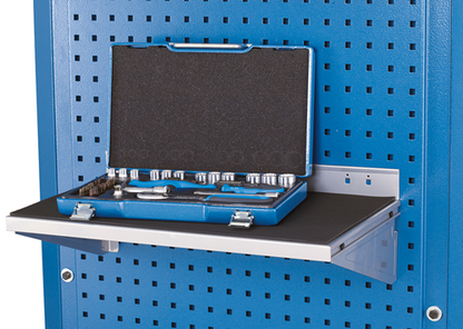 1933191 - Powder-Coated 28" Shelf for 10x38mm Perforated Panels