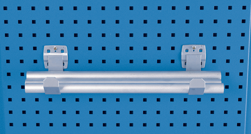 2008637 - Powder-Coated Pipe Holder for 10x38mm Panels, 35mm Hook Width