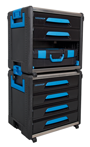 2954311 - Durable 4-Drawer Tool Box Module with 30kg Capacity