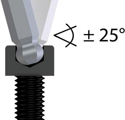2797135 - 6mm Vanadium Steel Allen Key XL with Dual Ball Ends