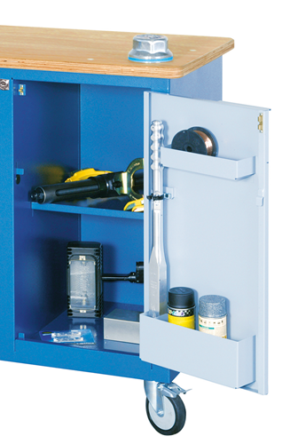 1814958 - Heavy-Duty Mobile Workbench H 985 x B 1100 x T 630 mm with Locking Drawers