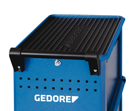 6627550 - Heavy-Duty Tool Trolley with 4 Drawers & ABS Worktop
