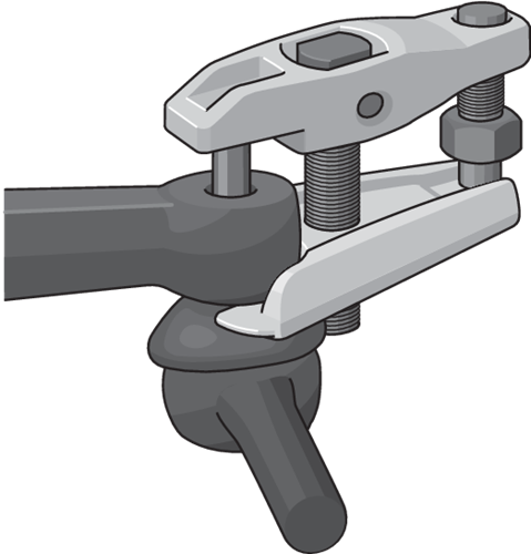 8030810 - Durable Steel Ball Joint Puller for Cars & Trucks