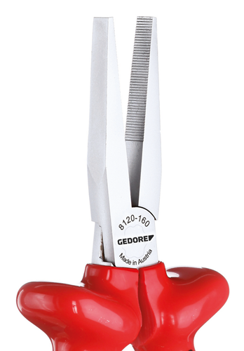 6715330 - 160mm VDE Flat-Nose Pliers with Insulated Handles