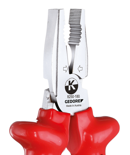 1429582 - Heavy-Duty VDE Power Combination Pliers, 160mm with Insulation