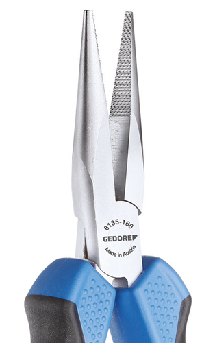 6722970 - 200mm Angled Mechanic's Pliers with Tapered Jaws